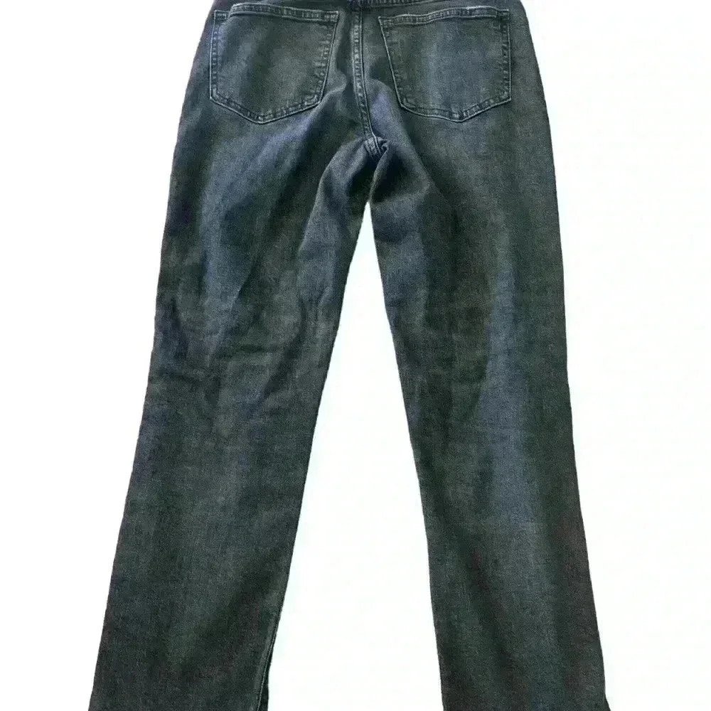 Madewell Women’s Straight Leg Jean Mid Rise  Denim Dark Wash Black Size 25 - Picture 5 of 7